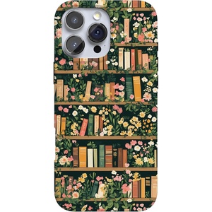 image:imageCasely iPhone 16 Pro Case  Veneta Tapestry  Grateful Dead Tie Dye  Classic Ultra Slim DesignBook Nook  Floral Library