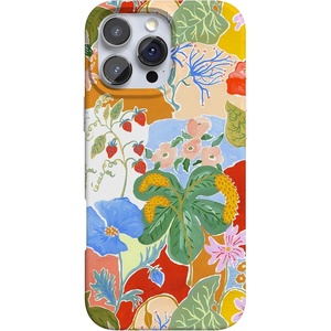 image:imageCasely iPhone 16 Pro Case  Veneta Tapestry  Grateful Dead Tie Dye  Classic Ultra Slim DesignBotanical Blooms  Floral Patchwork