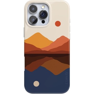 image:imageCasely iPhone 16 Pro Case  Veneta Tapestry  Grateful Dead Tie Dye  Classic Ultra Slim DesignDay Night Colorblock Mountains  Opposites Attract
