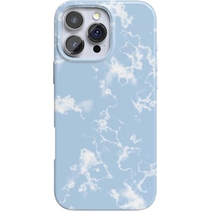 image:imageCasely iPhone 16 Pro Case  Veneta Tapestry  Grateful Dead Tie Dye  Classic Ultra Slim DesignLight Blue Skies  Marble Clouds
