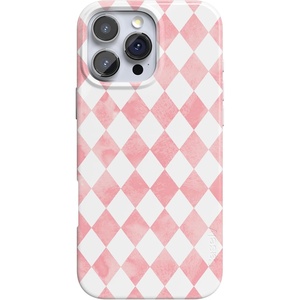 image:imageCasely iPhone 16 Pro Case  Veneta Tapestry  Grateful Dead Tie Dye  Classic Ultra Slim DesignQueen of Diamonds  Pink Watercolor