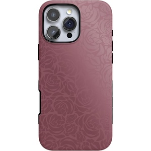 image:imageCasely iPhone 16 Pro Max Case  Bordeaux Rose  Moody Monochrome  Bold Protective Design  Compatible with MagSafe