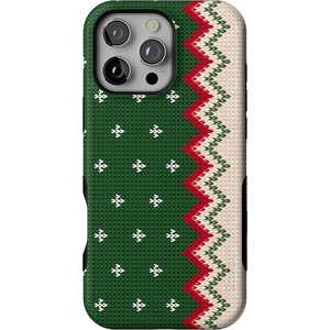 image:imageCasely iPhone 16 Pro Max Case  Grandpas Sweater  Holiday Knit  Bold Protective Design  MagSafe Compatible Design