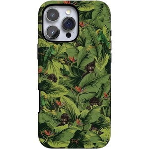 image:imageCasely iPhone 16 Pro Max Case  Lost in Spots  Cheetah Print  Bold Protective Design  Compatible with MagSafeSneaky Monkeys  Frida Kahlo Jungle Floral