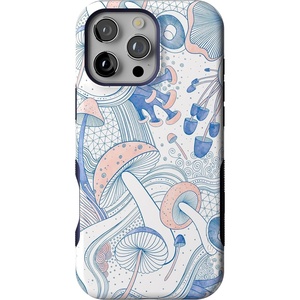 image:imageCasely iPhone 16 Pro Max Case  Lost in Spots  Cheetah Print  Bold Protective Design  Compatible with MagSafeThe Fun Guy  Enchanted Forest Mushroom Floral