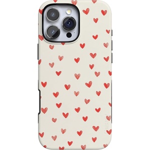 image:imageCasely iPhone 16 Pro Max Case  Love Letters  Doodle Hearts  Bold Protective Design  MagSafe Compatible Design