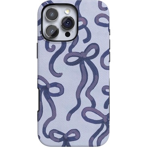 image:imageCasely iPhone 16 Pro Max Case  Love Me Knot  Blue Bow  Bold Protective Design  MagSafe Compatible Design