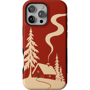 image:imageCasely iPhone 16 Pro Max Case  Snowed in  Cozy Winter  Bold Protective Design  MagSafe Compatible Design