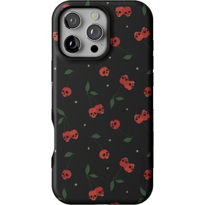 image:imageCasely iPhone 16 Pro Max Case  Sweet Revenge  Cherry Skulls  Bold Protective Design  Compatible with MagSafe