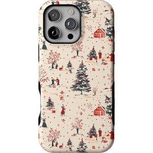 image:imageCasely iPhone 16 Pro Max Case  Winter Nostalgia  Vintage Holiday  Bold Protective Design  MagSafe Compatible Design