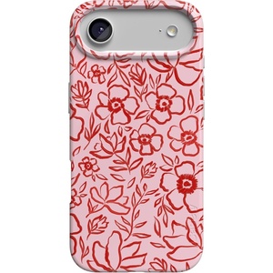 image:imageCasely iPhone 17 Air Case  Coquette Girlie  Pastel Bows  Compatible with MagSafe  Classic Ultra Slim DesignBlush Garden  Floral Doodle