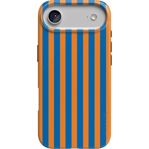 image:imageCasely iPhone 17 Air Case  Coquette Girlie  Pastel Bows  Compatible with MagSafe  Classic Ultra Slim DesignGo New York  Blue  Orange Stripes