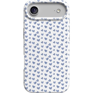 image:imageCasely iPhone 17 Air Case  Coquette Girlie  Pastel Bows  Compatible with MagSafe  Classic Ultra Slim DesignLovebug  Blue Hearts