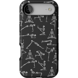image:imageCasely iPhone 17 Air Case  Corpse Pose  Skeleton Yoga  Bold Protective Design  Compatible with MagSafe