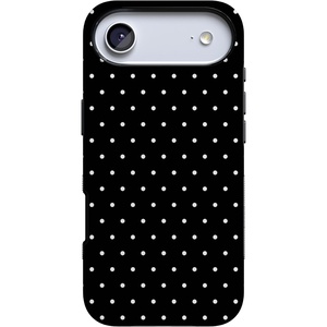 image:imageCasely iPhone 17 Air Case  On the Dot  Black Polka Dot  Bold Protective Design  Compatible with MagSafe