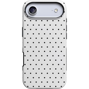 image:imageCasely iPhone 17 Air Case  On the Dot  White Polka Dot  Bold Protective Design  Compatible with MagSafe