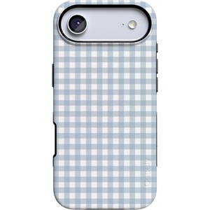 image:imageCasely iPhone 17 Air Case  Pastel Picnic  Blue Gingham  Bold Protective Design  Compatible with MagSafe