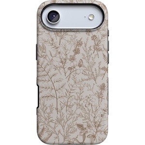 image:imageCasely iPhone 17 Air Case  Reality Check  Periwinkle  Bold Protective Design  Compatible with MagSafeBeige Garden  Neutral Floral