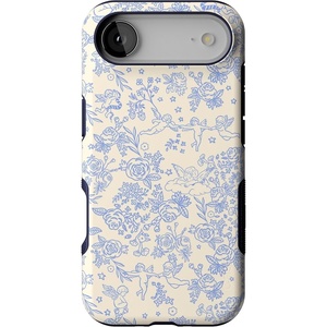 image:imageCasely iPhone 17 Air Case  Reality Check  Periwinkle  Bold Protective Design  Compatible with MagSafeCupids Canvas  Periwinkle Floral