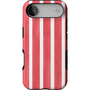 image:imageCasely iPhone 17 Air Case  Reality Check  Periwinkle  Bold Protective Design  Compatible with MagSafeEast Coast Summer  Red Stripes