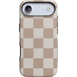 image:imageCasely iPhone 17 Air Case  Reality Check  Periwinkle  Bold Protective Design  Compatible with MagSafeFit Check  Neutral Checkerboard