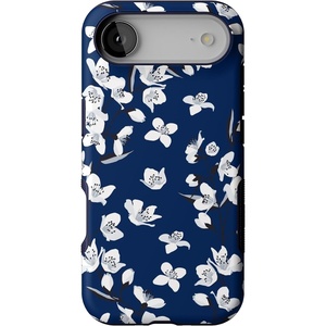 image:imageCasely iPhone 17 Air Case  Reality Check  Periwinkle  Bold Protective Design  Compatible with MagSafeFloral Forest  Navy Cherry Blossom Floral