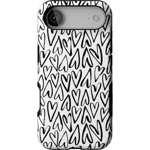 image:imageCasely iPhone 17 Air Case  Reality Check  Periwinkle  Bold Protective Design  Compatible with MagSafeHeart Throb  Endless Hearts