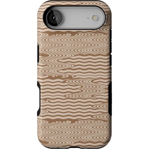 image:imageCasely iPhone 17 Air Case  Reality Check  Periwinkle  Bold Protective Design  Compatible with MagSafeMocha Ripple  Brown Waves