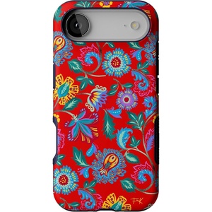 image:imageCasely iPhone 17 Air Case  Reality Check  Periwinkle  Bold Protective Design  Compatible with MagSafePainted Flowers  Frida Kahlo Floral