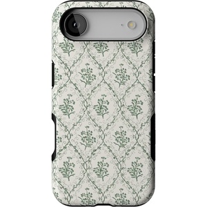 image:imageCasely iPhone 17 Air Case  Reality Check  Periwinkle  Bold Protective Design  Compatible with MagSafeSage Tapestry  Floral Vines