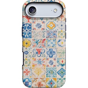 image:imageCasely iPhone 17 Air Case  Reality Check  Periwinkle  Bold Protective Design  Compatible with MagSafeTuscan Tiles  Dolce Vita