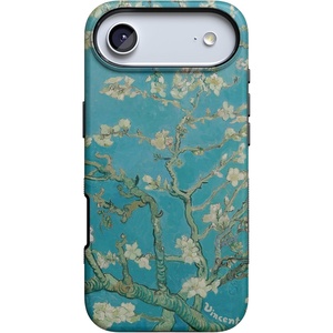 image:imageCasely iPhone 17 Air Case  Reality Check  Periwinkle  Bold Protective Design  Compatible with MagSafeVan Gogh  Almond Blossom Floral