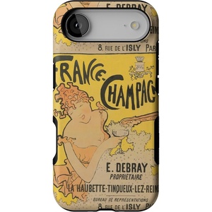 image:imageCasely iPhone 17 Air Case  Reality Check  Periwinkle  Bold Protective Design  Compatible with MagSafeVan Gogh  French Bubbly