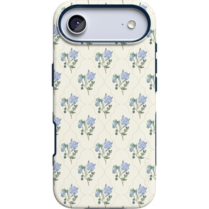 image:imageCasely iPhone 17 Air Case  Reality Check  Periwinkle  Bold Protective Design  Compatible with MagSafeVintage Garden  Blue Hydrangea