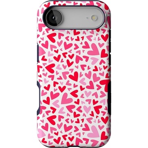 image:imageCasely iPhone 17 Air Case  Reality Check  Periwinkle  Bold Protective Design  Compatible with MagSafeXOXO  Candy Hearts