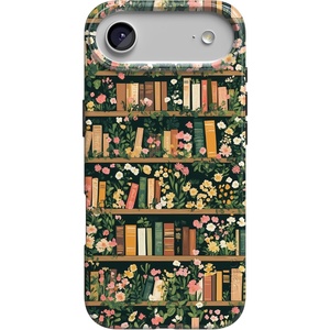 image:imageCasely iPhone 17 Air Case  The Boyfriend Collection  Mallard amp Co  Compatible with MagSafe  Classic Ultra Slim DesignBook Nook  Floral Library