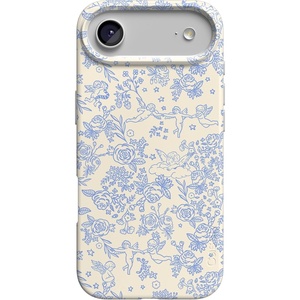 image:imageCasely iPhone 17 Air Case  The Boyfriend Collection  Mallard amp Co  Compatible with MagSafe  Classic Ultra Slim DesignCupids Canvas  Periwinkle Floral