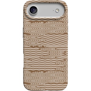 image:imageCasely iPhone 17 Air Case  The Boyfriend Collection  Mallard amp Co  Compatible with MagSafe  Classic Ultra Slim DesignMocha Ripple  Brown Waves