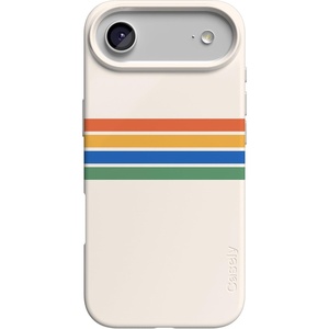 image:imageCasely iPhone 17 Air Case  The Boyfriend Collection  Mallard amp Co  Compatible with MagSafe  Classic Ultra Slim DesignTotally Groovy  Rainbow Stripes Color Block