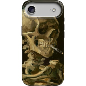 image:imageCasely iPhone 17 Air Case  The Boyfriend Collection  Mallard amp Co  Compatible with MagSafe  Classic Ultra Slim DesignVan Gogh  Skull of a Skeleton with Burning Cig