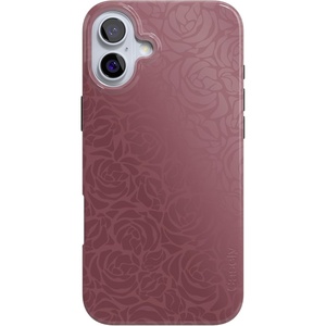 image:imageCasely iPhone 17 Case  Moody Monochrome  Bordeaux Rose  Compatible with MagSafe  Classic Ultra Thin Design
