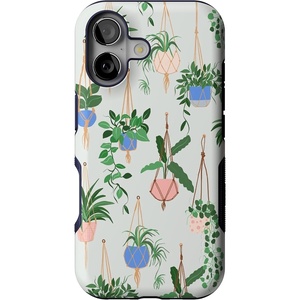 image:imageCasely iPhone 17 Case  Shell Shocked  Tortoise Print  Bold Protective Design  Compatible with MagSafeHanging Around  Potted Plants Floral