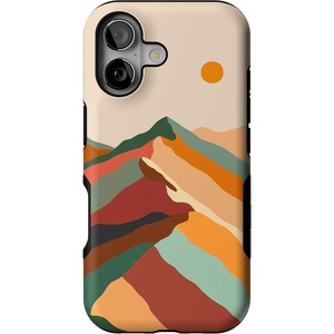 image:imageCasely iPhone 17 Case  Shell Shocked  Tortoise Print  Bold Protective Design  Compatible with MagSafeMagic Mountain  Colorblock
