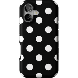 image:imageCasely iPhone 17 Case  Shell Shocked  Tortoise Print  Bold Protective Design  Compatible with MagSafePolka Dots  High Contrast Design