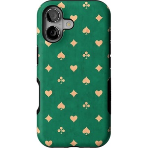image:imageCasely iPhone 17 Case  Shell Shocked  Tortoise Print  Bold Protective Design  Compatible with MagSafeRoyal Flush  French Deck