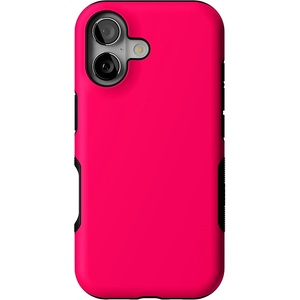 image:imageCasely iPhone 17 Case  Shell Shocked  Tortoise Print  Bold Protective Design  Compatible with MagSafeThink Pink  Solid Neon Pink