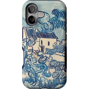 image:imageCasely iPhone 17 Case  Shell Shocked  Tortoise Print  Bold Protective Design  Compatible with MagSafeVan Gogh  Landscape With Houses