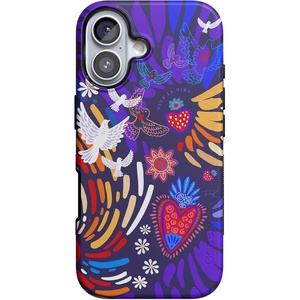 image:imageCasely iPhone 17 Case  Shell Shocked  Tortoise Print  Bold Protective Design  Compatible with MagSafeViva La Vida  Frida Kahlo Collage