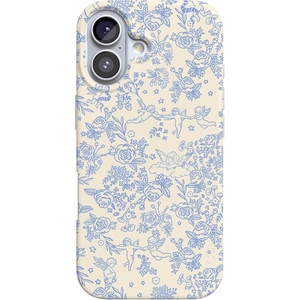 image:imageCasely iPhone 17 Case  Van Gogh  Almond Blossom Floral  Compatible with MagSafe  Classic Ultra Thin DesignCupids Canvas  Periwinkle Floral