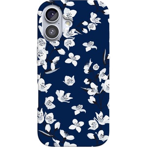 image:imageCasely iPhone 17 Case  Van Gogh  Almond Blossom Floral  Compatible with MagSafe  Classic Ultra Thin DesignFloral Forest  Navy Cherry Blossom Floral